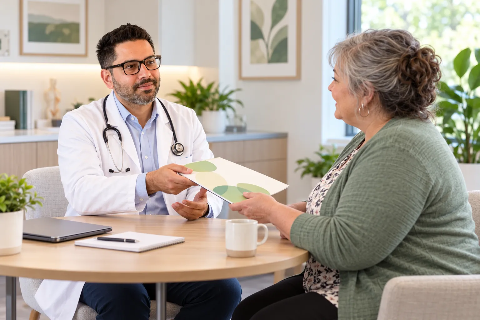 Specialist referral and maintenance plan